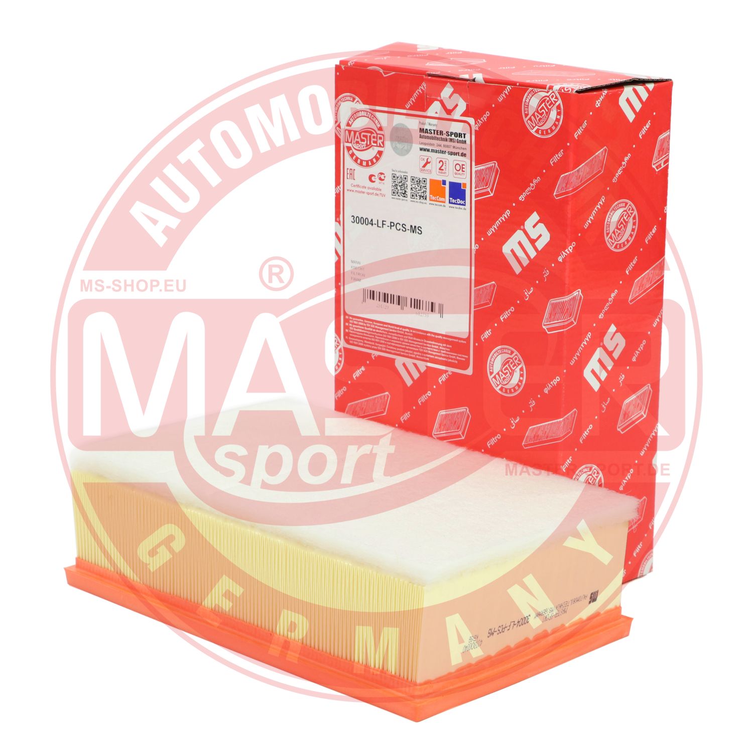 Filtru aer MASTERSPORT GERMANY 30004-LF-PCS-MS